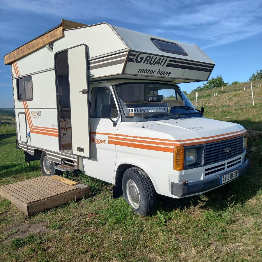 Campsite Car Vintage